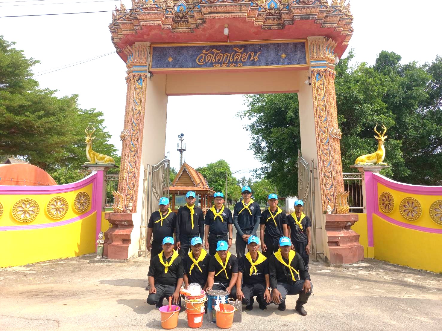 แขวงฯนราธิวาส จัดกิจกรรมโครงการปรับปรุง บำรุง รักษาศาสนสถานในพระพุทธศาสนา จำนวน 99 แห่งทั่วประเทศ เพื่อถวายพระราชกุศลแด่สมเด็
